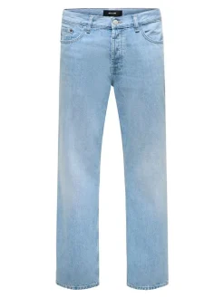 Spijkerbroek - straight fit - lichtblauw