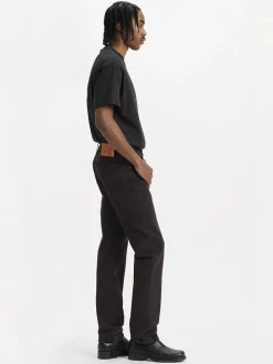 Spijkerbroek - straight fit - zwart
