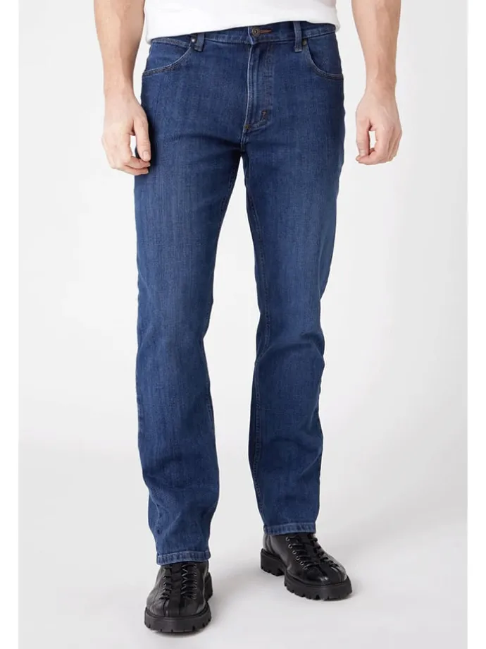 Spijkerbroek "Straight" - regular fit - blauw