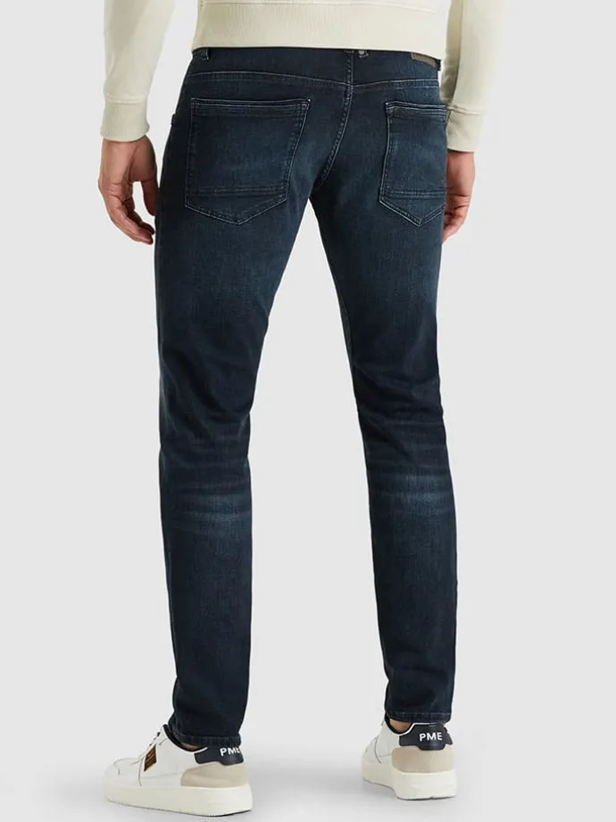 Spijkerbroek "Tailwheel" - slim fit - donkerblauw