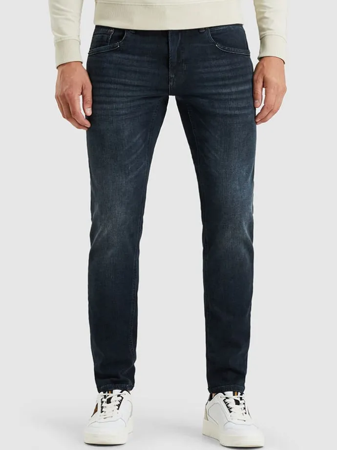 Spijkerbroek "Tailwheel" - slim fit - donkerblauw