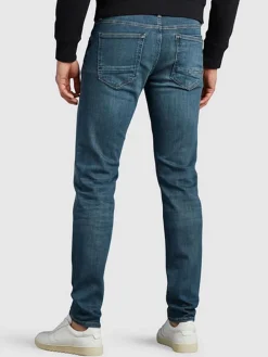 Spijkerbroek - tapered fit - blauw