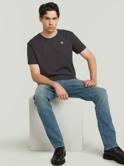 Spijkerbroek "3301" - tapered fit - blauw