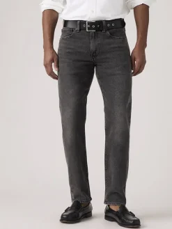 Spijkerbroek - tapered fit - grijs