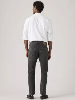Spijkerbroek - tapered fit - grijs