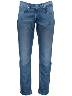 Spijkerbroek "Track" - slim fit - blauw
