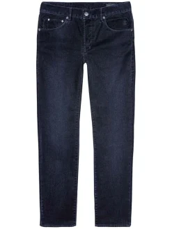 Spijkerbroek "Tyler" - tapered fit - donkerblauw