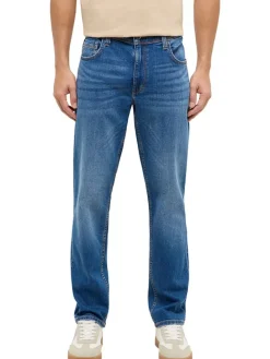 Spijkerbroek "Washington" - straight fit - blauw