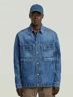Spijkerjas blauw