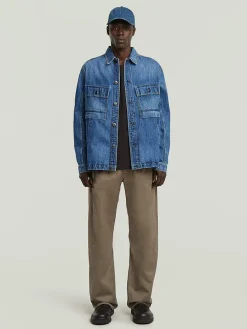 Spijkerjas blauw