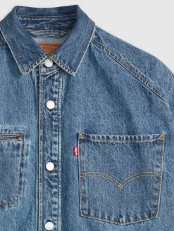 Spijkerjas blauw