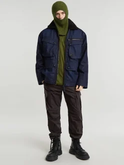 Spijkerjas donkerblauw