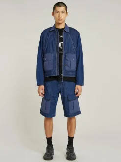 Spijkerjas donkerblauw