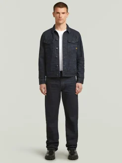 Spijkerjas donkerblauw
