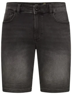 Spijkershort antraciet