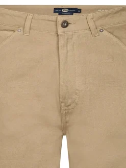 Spijkershort beige