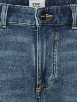 Spijkershort blauw