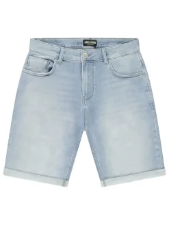Spijkershort "California" lichtblauw