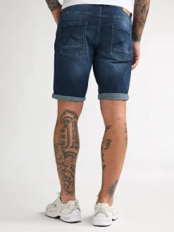 Spijkershort donkerblauw