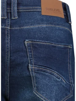 Spijkershort donkerblauw