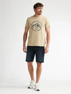Spijkershort donkerblauw