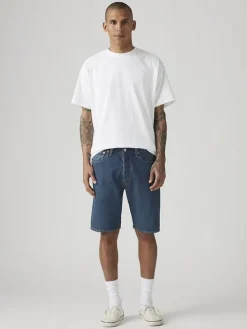 Spijkershort "501" donkerblauw