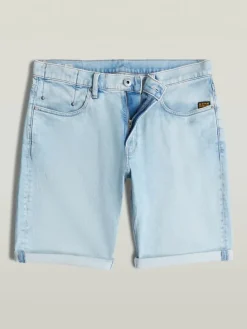 Spijkershort lichtblauw