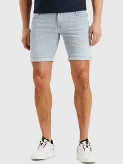 Spijkershort lichtblauw