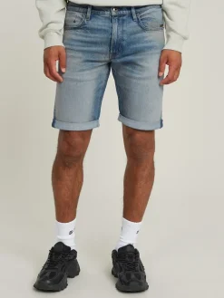 Spijkershort lichtblauw