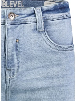 Spijkershort lichtblauw
