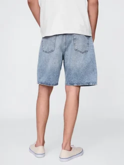 Spijkershort lichtblauw
