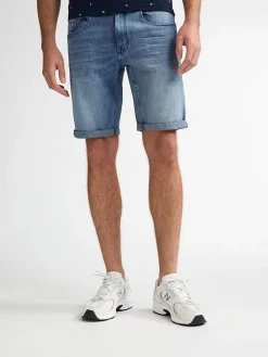Spijkershort lichtblauw