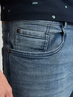 Spijkershort lichtblauw