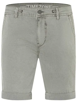 Spijkershort "Luca" - slim fit - grijs