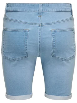 Spijkershort "Onsply" lichtblauw