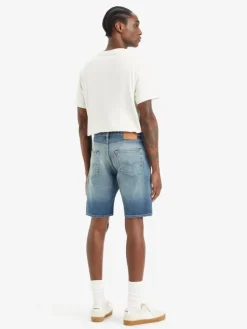 Spijkershort "501" - regular fit - blauw