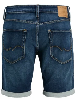 Spijkershort "Rick" blauw