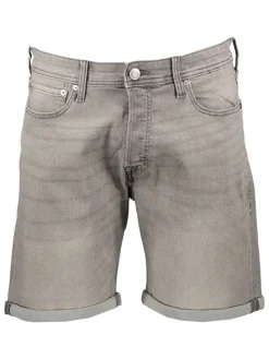 Spijkershort "Rick" grijs