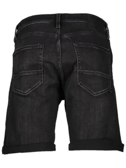 Spijkershort "Rick" zwart