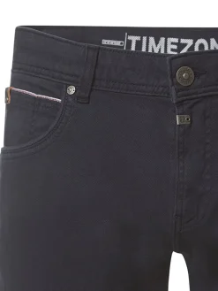 Spijkershort "Scotty" - slim fit - zwart