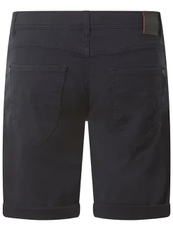 Spijkershort "Scotty" - slim fit - zwart