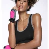 Sporthandschoenen roze/grijs