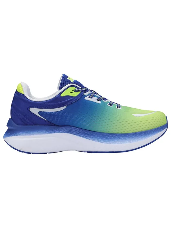 Sportschoenen "Usain" blauw/geel
