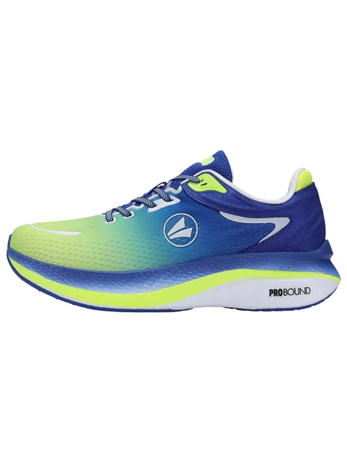 Sportschoenen "Usain" blauw/geel