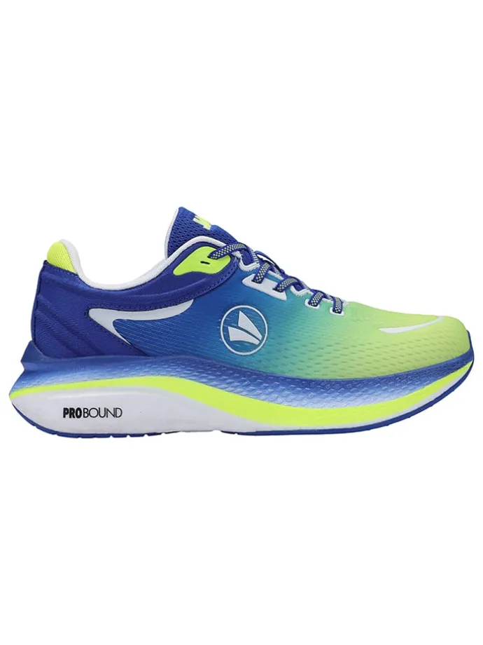 Sportschoenen "Usain" blauw/geel