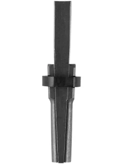 Steenspleetwig zilverkleurig - (L)19 x (B)2,3 cm