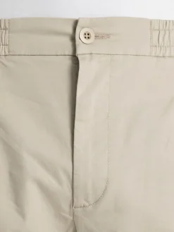 Stoffen broek beige