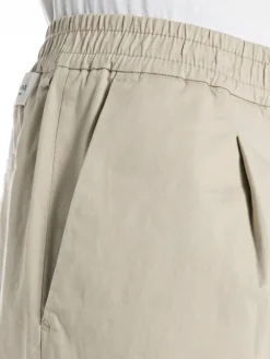 Stoffen broek beige