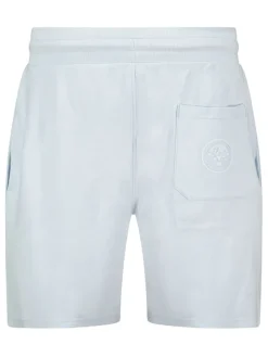 Sweatbermuda "Pirofar" lichtblauw