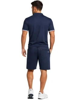 Sweatbermuda "Poliar" donkerblauw